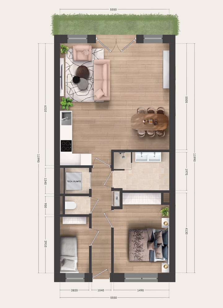 Photo 2 of Bouwnummer 1 - Kade appartement