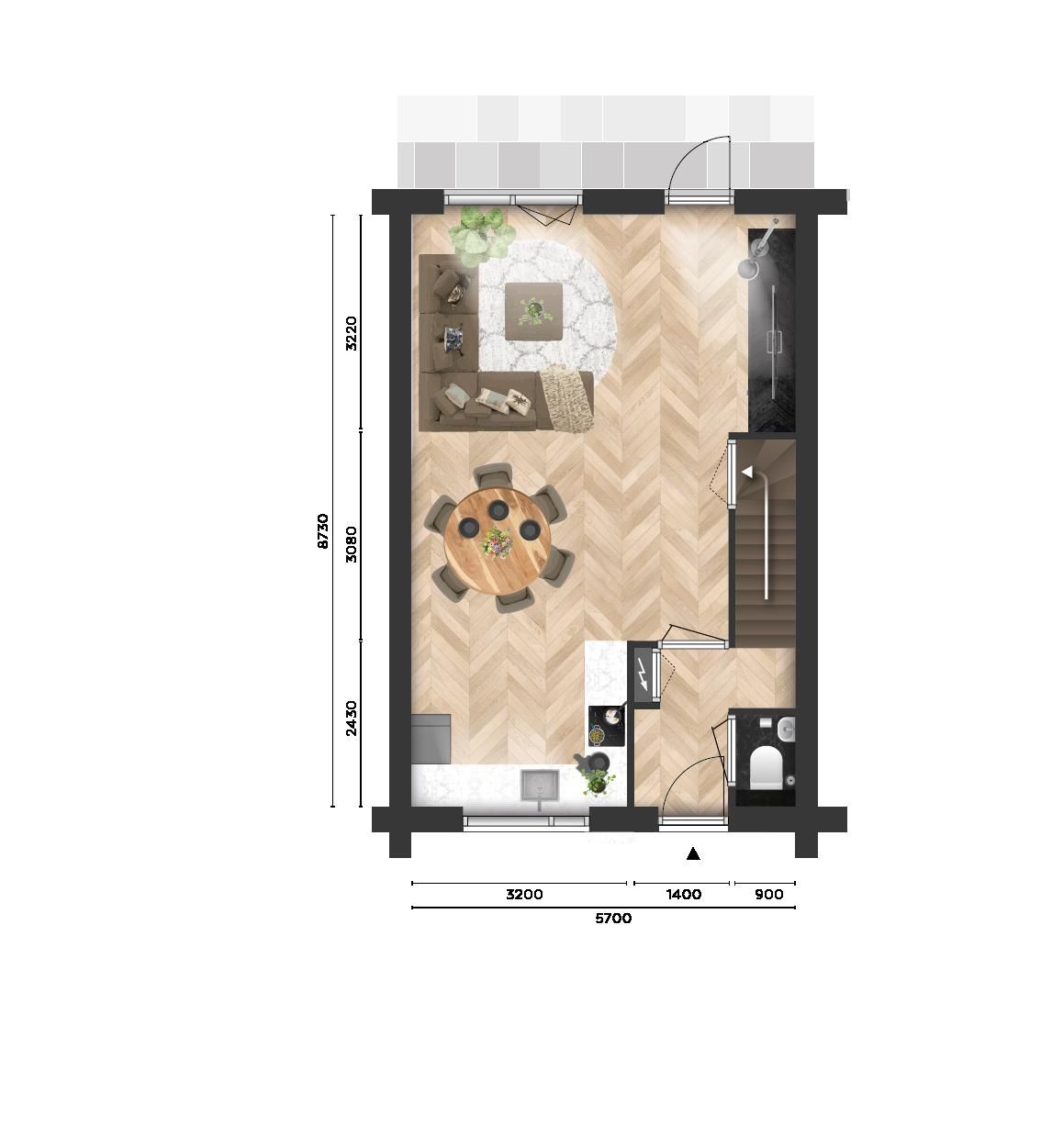 Foto 4 van De Assinkhof - Tussenwoning (Bouwnr. 15)