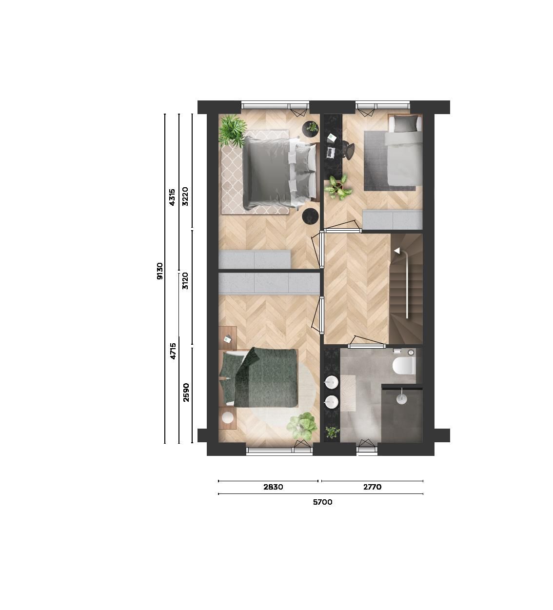 Foto 5 van De Assinkhof - Tussenwoning (Bouwnr. 16)
