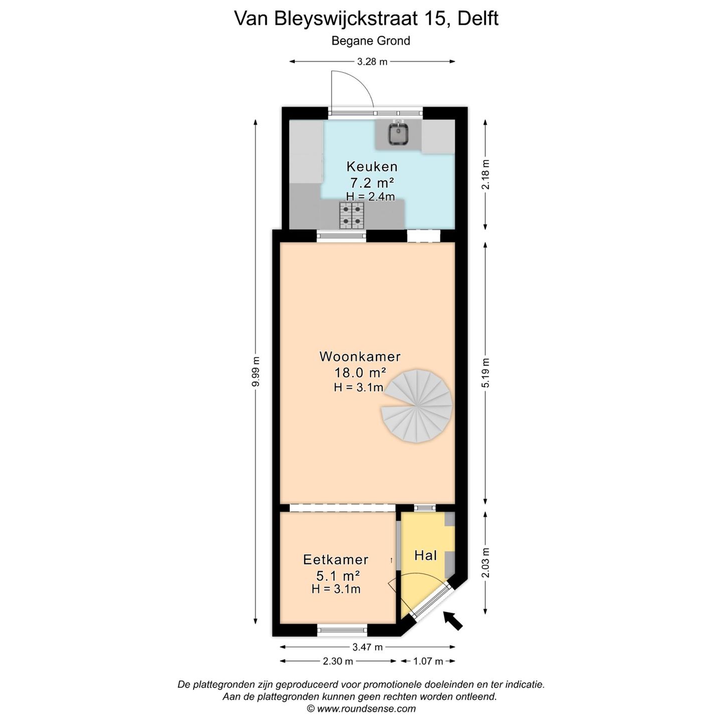 Foto 4 van Van Bleyswijckstraat 15