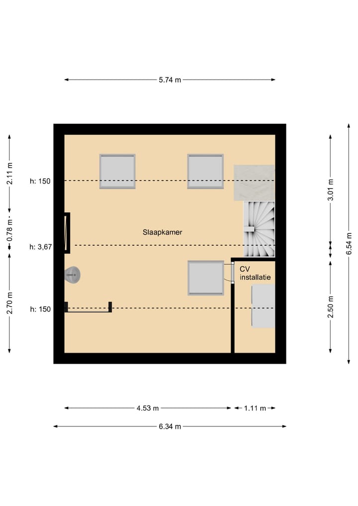Foto 36 van Maclaine Pontstraat 40