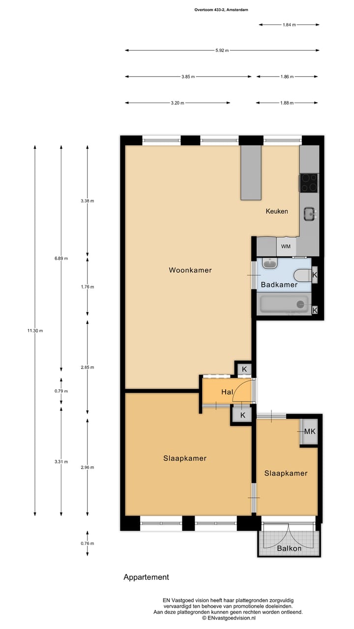 Foto 39 van Overtoom 433-2