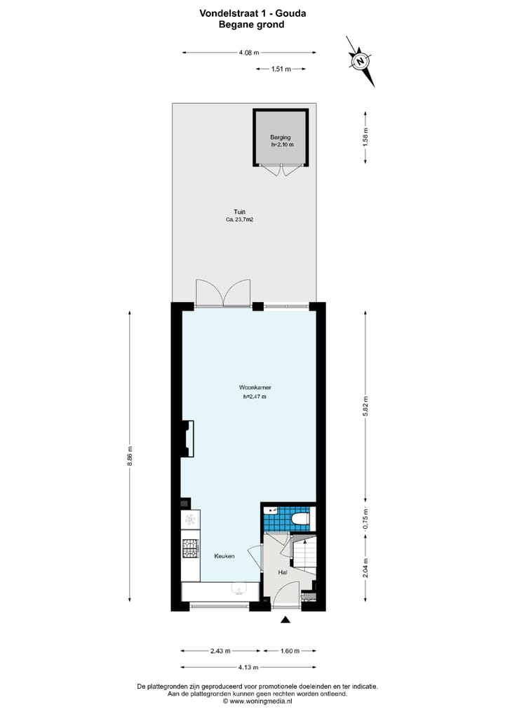 Foto 32 van Vondelstraat 1