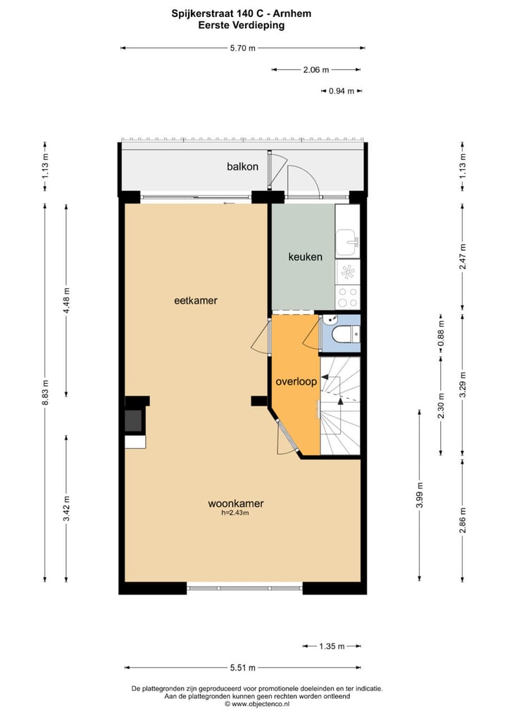 Foto 27 van Spijkerstraat 140-C