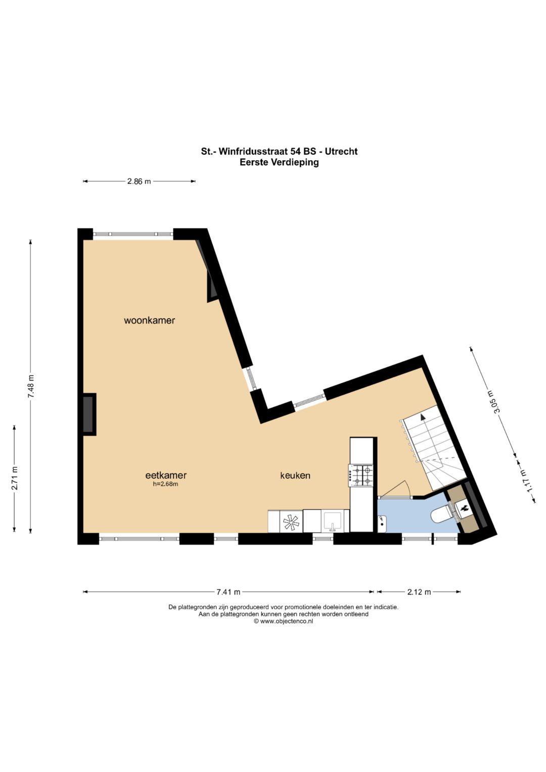 Foto 37 van St.-Winfridusstraat 54-BS