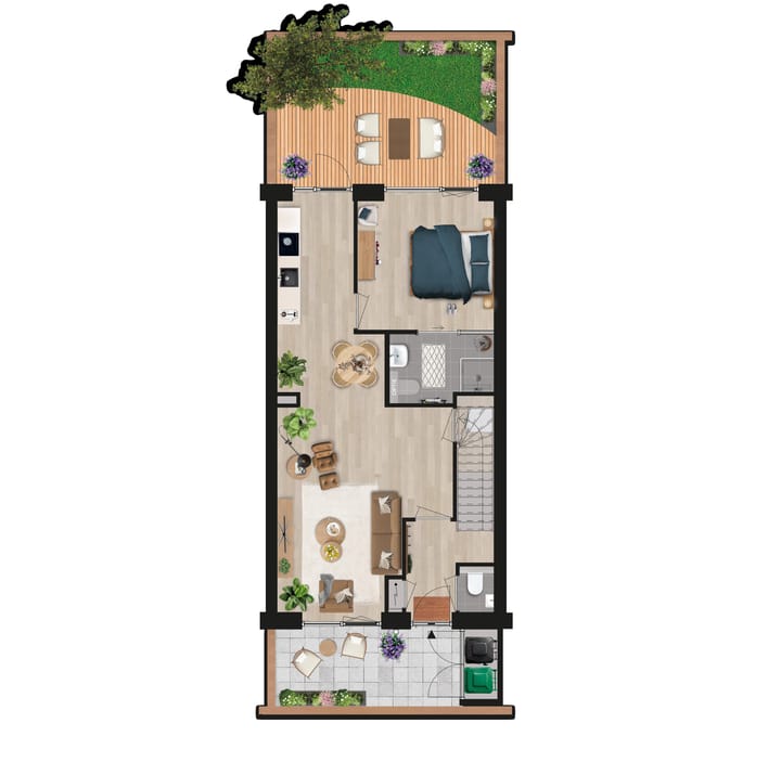 Foto 5 van Hof Driekamp (Bouwnr. 17)