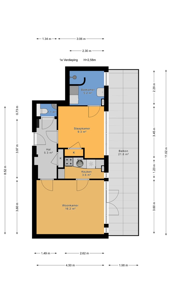 Foto 35 van Van Alkemadelaan 350-107