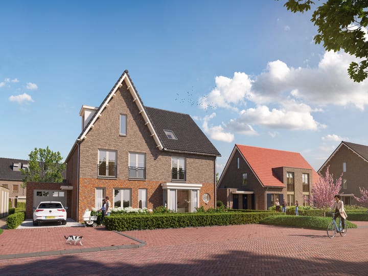 Foto 1 van Twee-onder-een-kapwoningen (Bouwnr. 24)