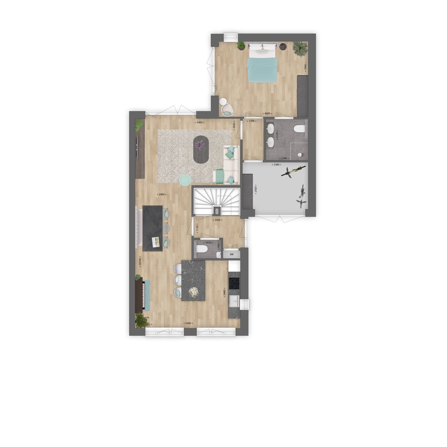 Photo 4 of Twee-onder-een-kapwoningen (Bouwnr. 24)