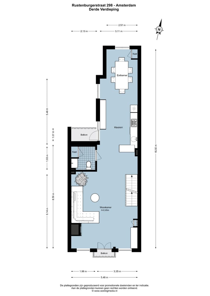 Foto 28 van Rustenburgerstraat 298-3