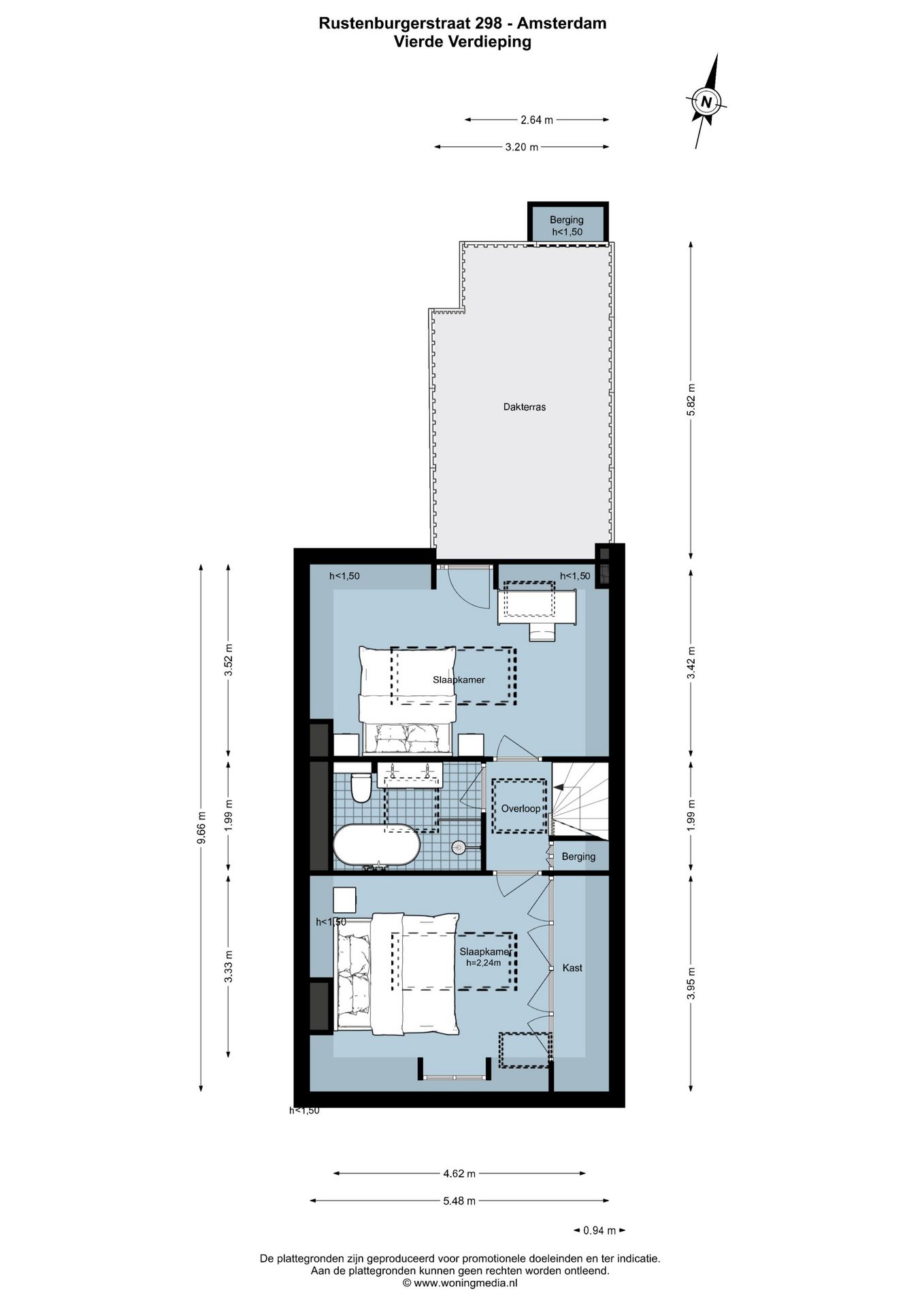 Foto 29 van Rustenburgerstraat 298-3