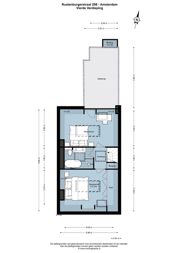 Foto 29 van Rustenburgerstraat 298-3