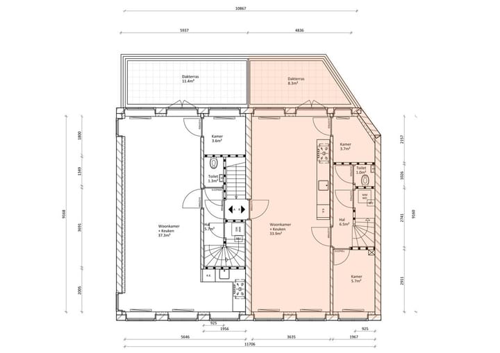 Foto 14 van Bussumerstraat 4