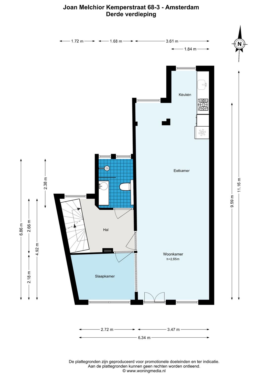 Foto 37 van Joan Melchior Kemperstraat 68-3