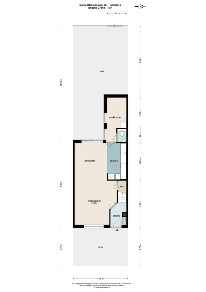 Foto 44 van Marga Klompésingel 62