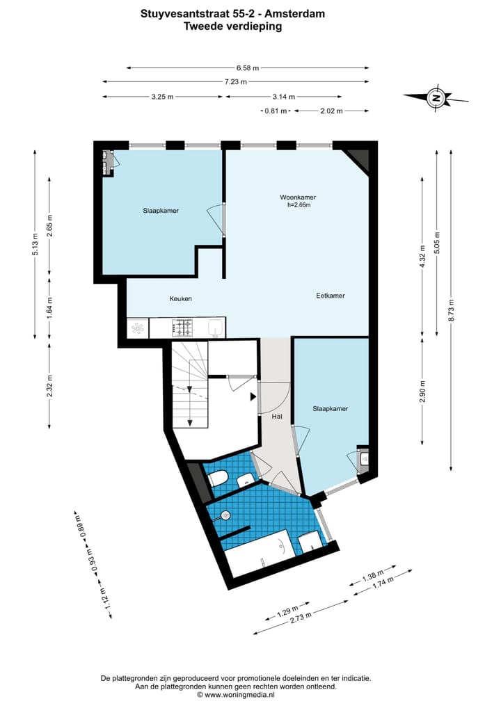 Foto 22 van Stuyvesantstraat 55-2
