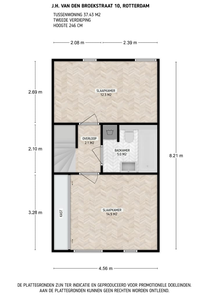 Foto 37 van J.H. van den Broekstraat 10