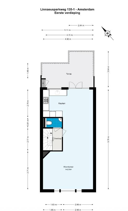 Foto 52 van Linnaeusparkweg 135-1