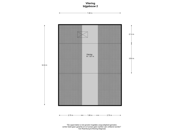 Vliering bijgebouw 2