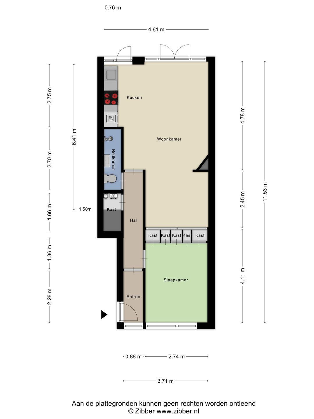 Foto 32 van Borgesiusstraat 19-A