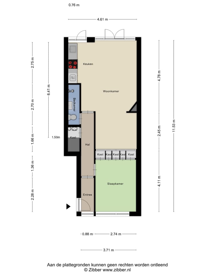 Foto 30 van Borgesiusstraat 19-A