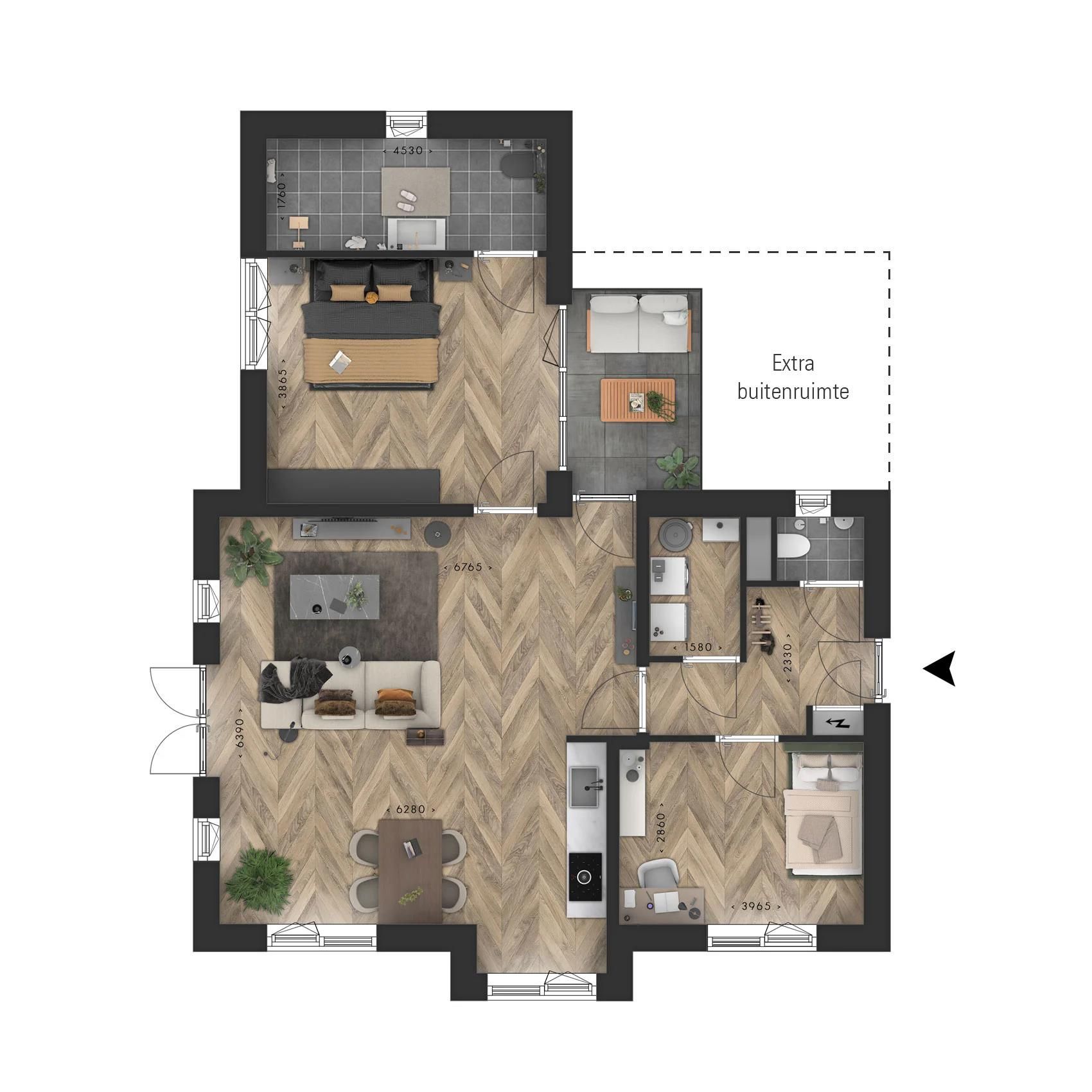 Foto 6 van De Scholte (Bouwnr. 1)