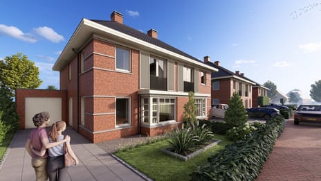 Foto van Twee-onder-een-kap woning 2-onder-1-kapwoning en geschakelde 2-onder-1-kapwoning