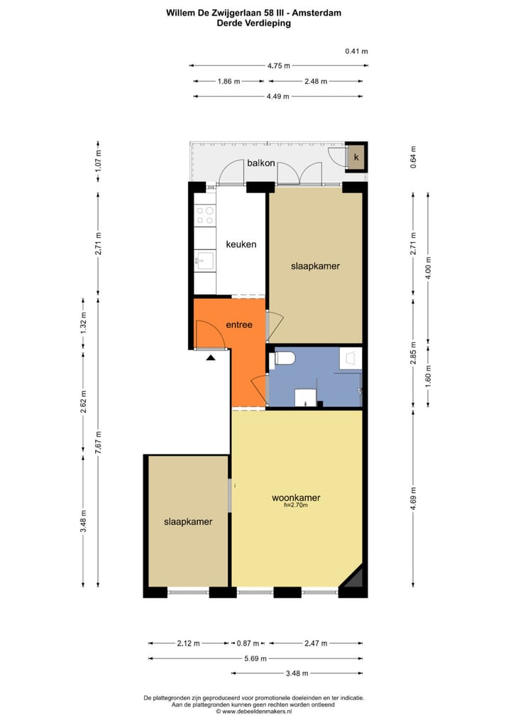 Foto 24 van Willem de Zwijgerlaan 58-3