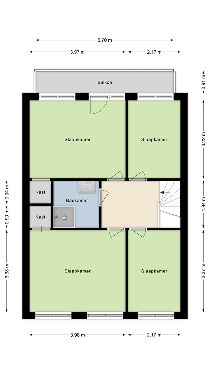 Foto 32 van Schout Offermanstraat 60-E