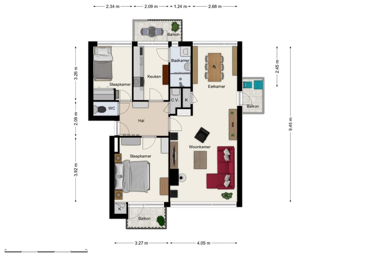 Foto 32 van Joost van den Vondellaan 26