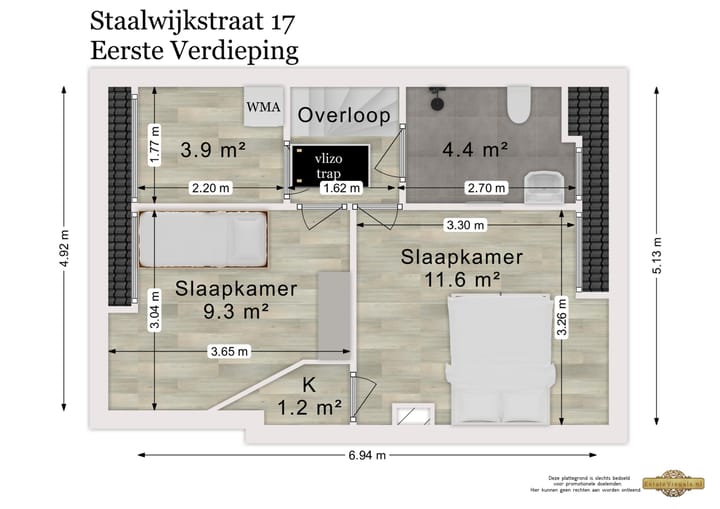 Foto 40 van Staalwijkstraat 17