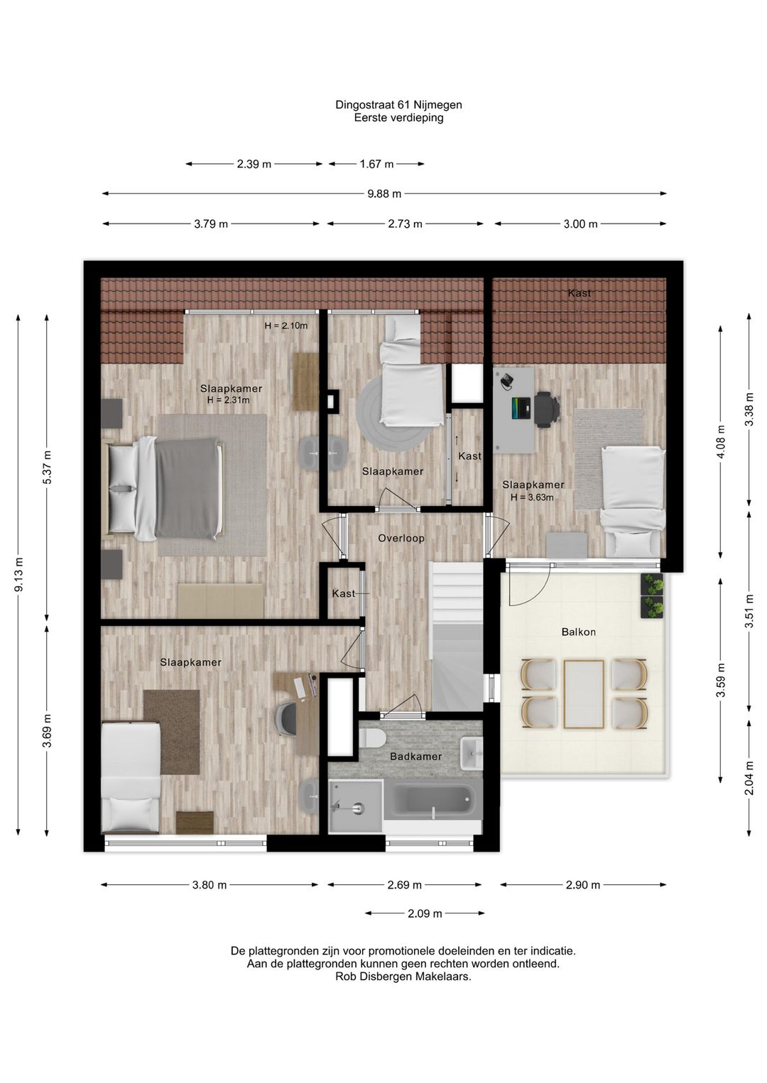 Foto 68 van Dingostraat 61