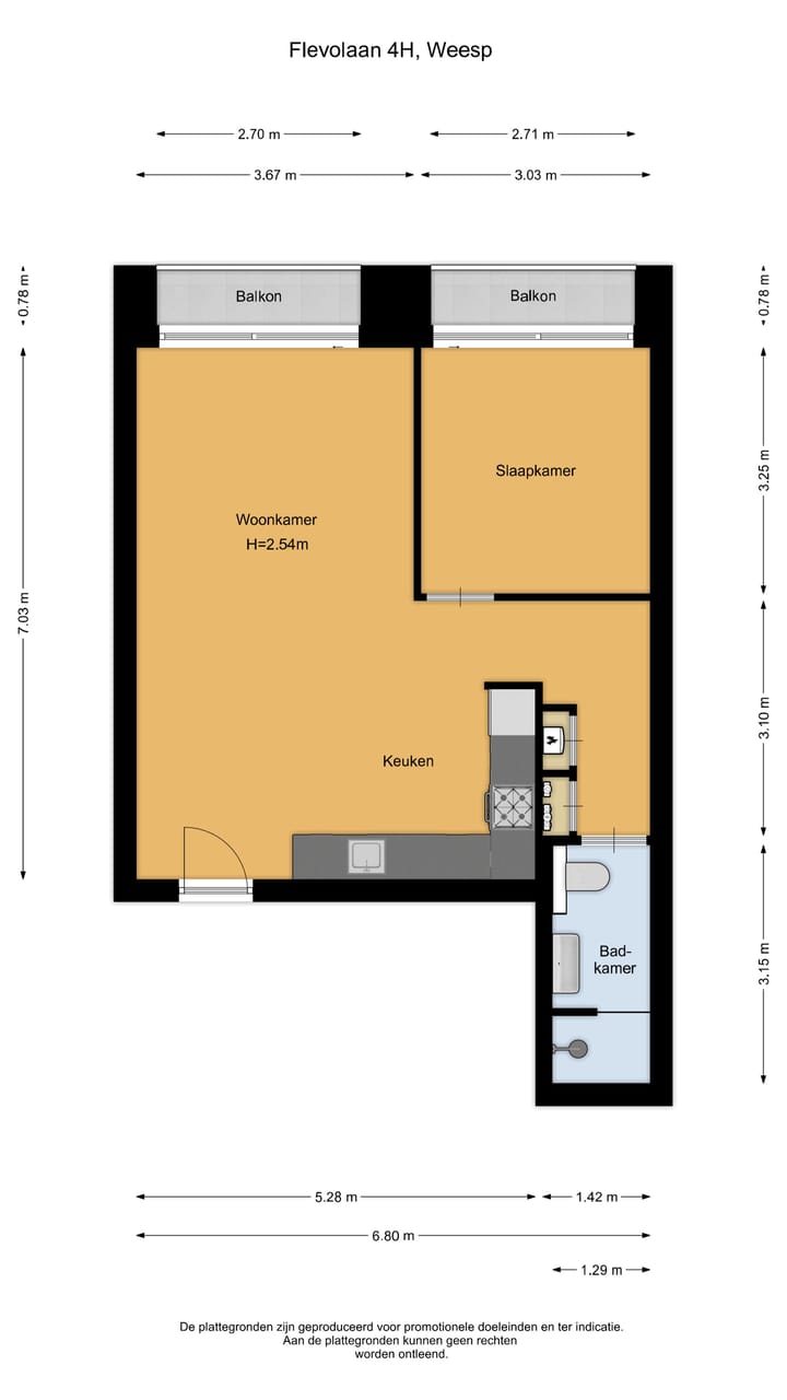 Foto 5 van Flevolaan 4-H