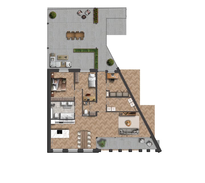 Foto 3 van Blok 1, type A (Bouwnr. 1)