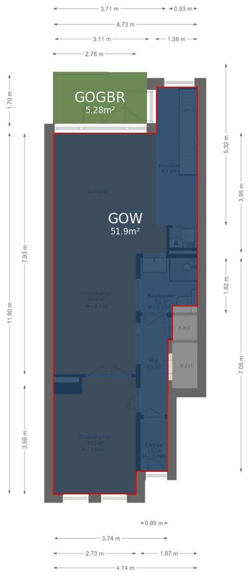 Foto 30 van Rodenrijsestraat 59-B