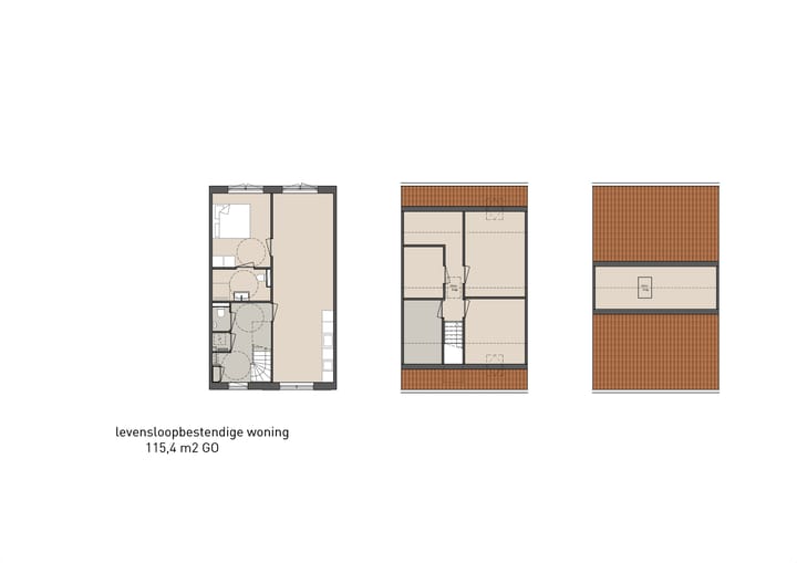 Foto 8 van Comforttussenwoningen (Bouwnr. 2)