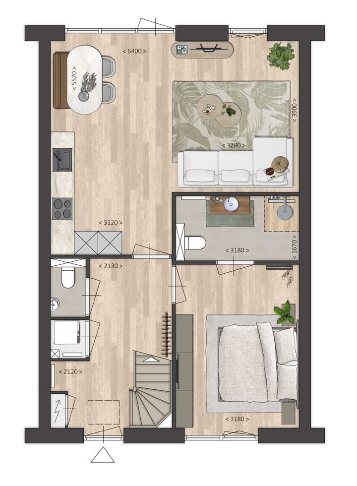 Foto 18 van Comforttussenwoningen (Bouwnr. 2)
