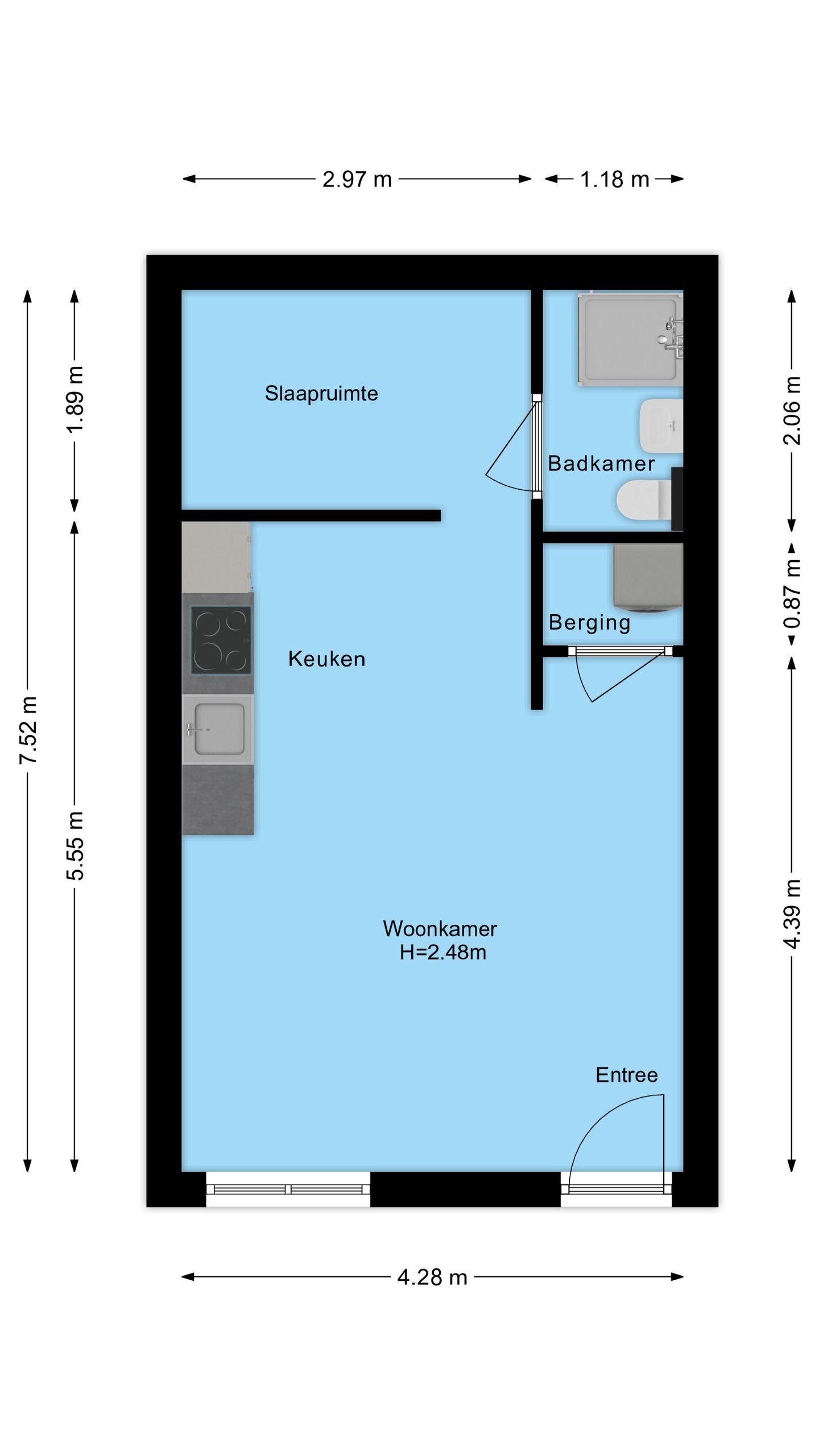 Foto 20 van Nieuwe Fellenoord 1-C