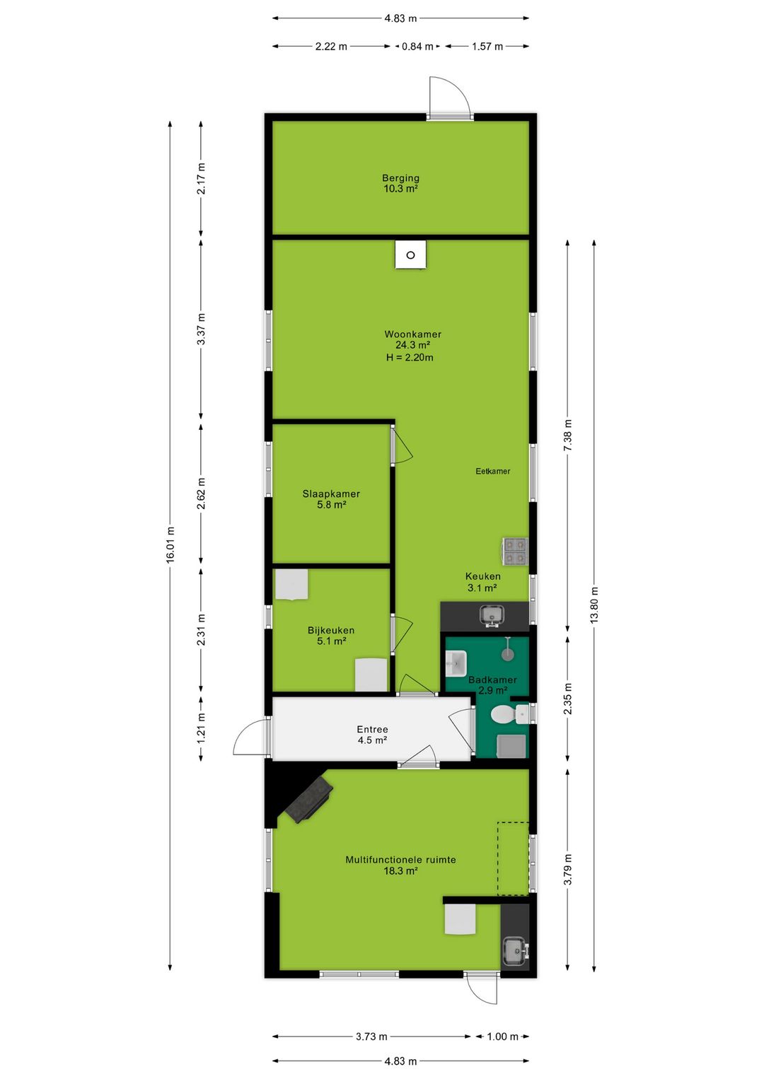 Foto 73 van Slijpkruikweg 45