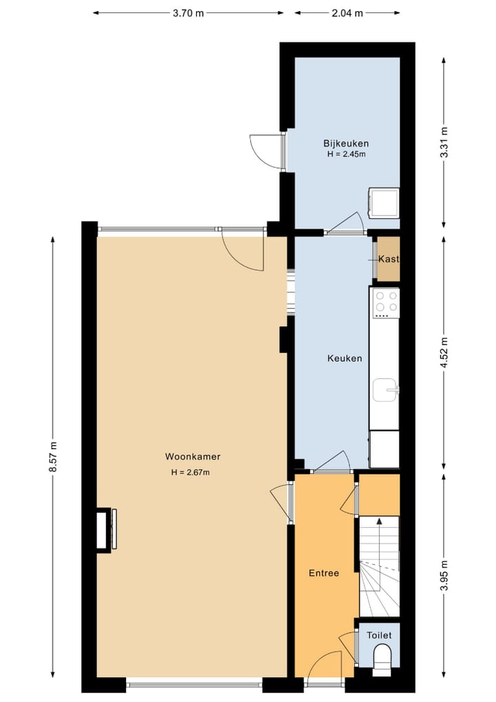 Foto 25 van Burgemeester Bloemartsstraat 24