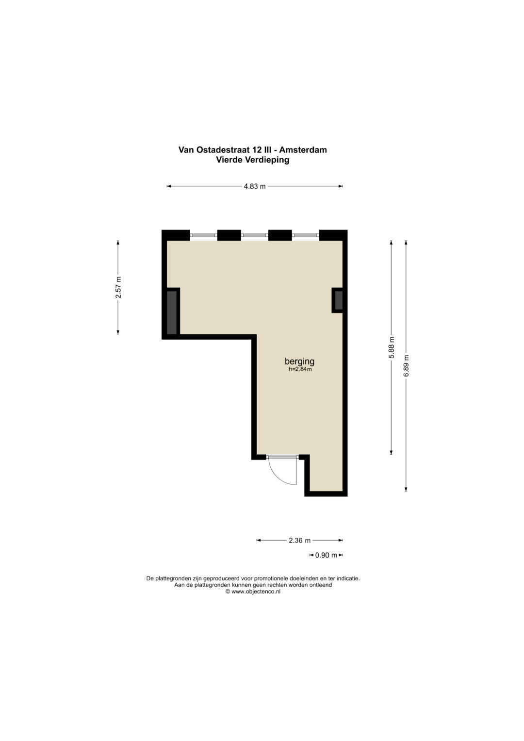 Foto 24 van Van Ostadestraat 12-3