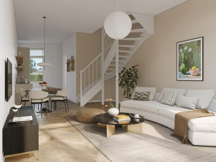 Foto 2 van Vierlaags herenhuis (Bouwnr. 4)