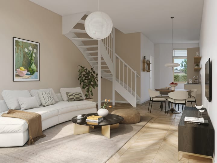 Foto 2 van Vierlaags herenhuis (Bouwnr. 5)