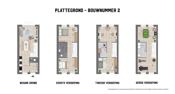 Photo 4 of Vierlaags herenhuis (Bouwnr. 2)