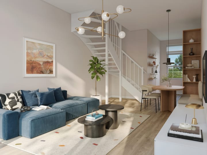 Foto 2 van Vierlaags herenhuis (Bouwnr. 3)