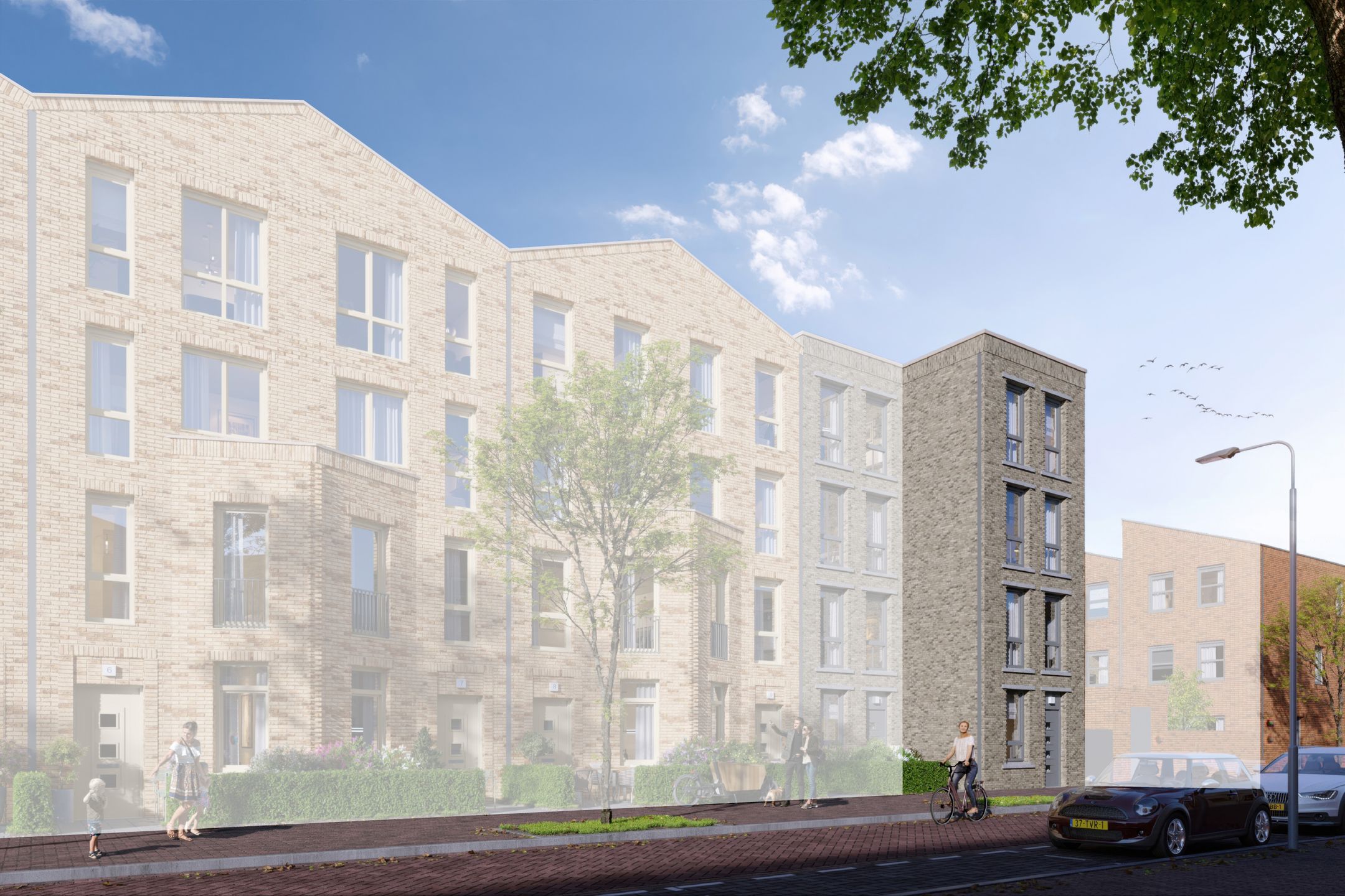 Foto 3 van Vierlaags herenhuis (Bouwnr. 11)