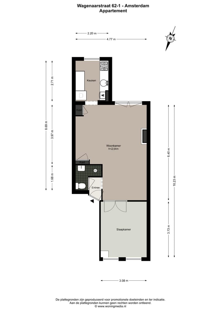 Foto 20 van Wagenaarstraat 62-1