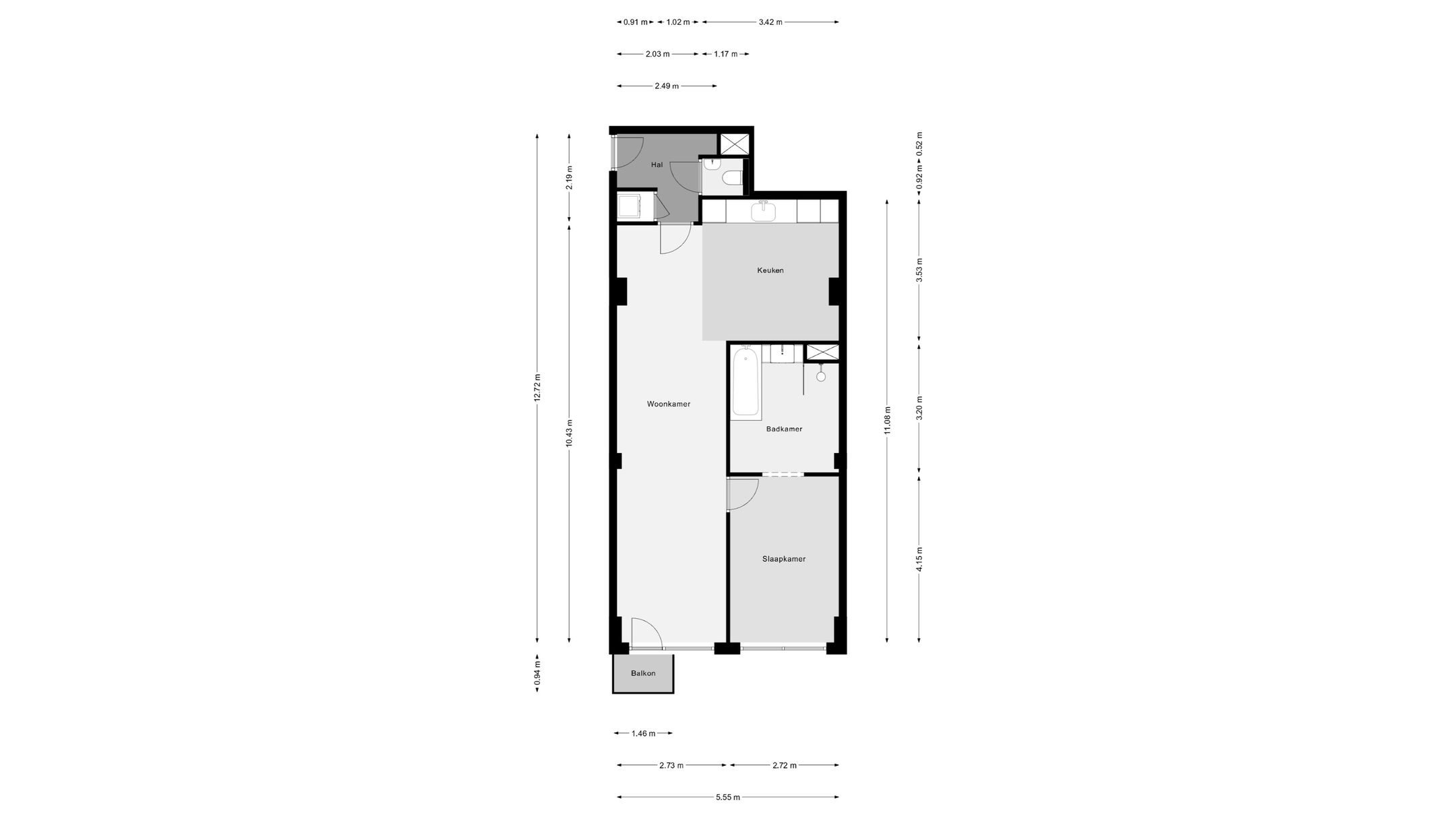 Apartment in Rotterdam - Aanzicht 3