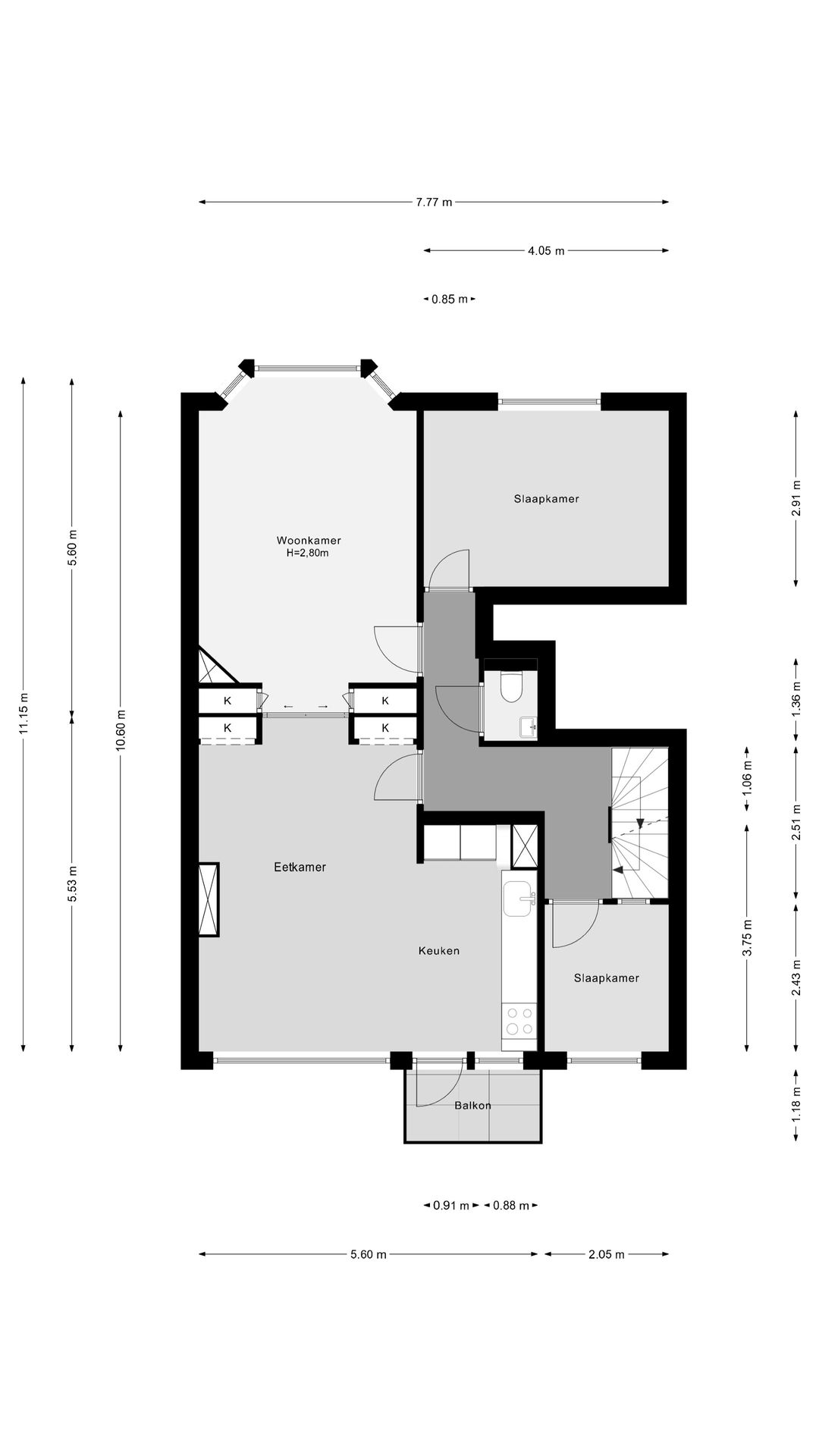 Foto 38 van Nolensstraat 33-B02