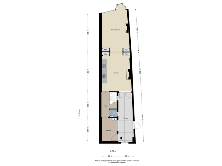 Begane Grond Heukestraat 4